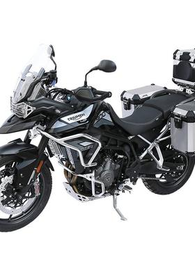 GSADV适用凯旋Tiger900Tiger850护杠保险杠底板水箱保护大灯改装