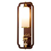 厂家直供新中式 壁灯客厅中国风卧室床头灯过道楼梯背景墙酒店壁灯