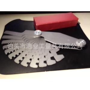 牙纹测304量样板9美梯形螺纹规牙数规制螺纹样板Tr30度ACME2度