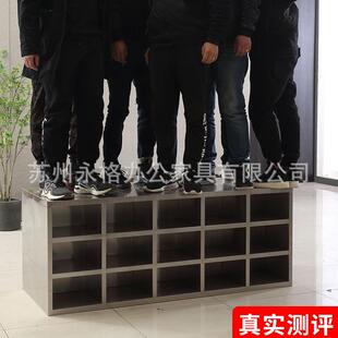 不锈钢无鞋 柜单xg 101间双室面更衣室鞋 凳 柜工厂无尘车尘实验换鞋