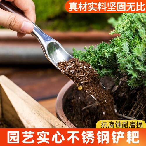加厚园艺种花工具套装家用赶海养花挖土耙花园盆栽种菜松土小铲子