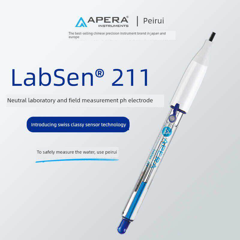 上海三鑫Labsen高精度微量玻璃Ph覆合电极实验室酸度计电极探针