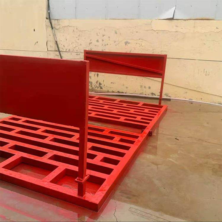 工地洗车机的工地洗车台 建筑工程洗轮机 工程钢制可移动洗车槽