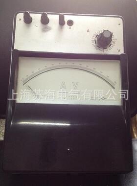 上海T24-AV交直流伏安表0.2级指针标准电压电流表0-30A 7.5-750V