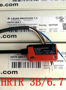 德国LEUZE劳易测光电开关HRTR 3B/6.7 HT23/2工厂自动化红外感测