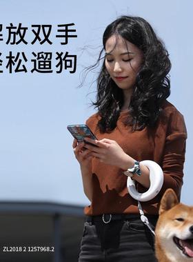 moestar萌王星UFO可伸缩宠物牵引绳2代Plus带灯款出口热销