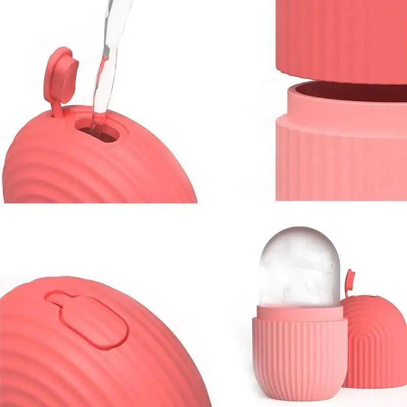 Silicone Ice Cube Trays Beauty Lifting Ice Ball Face Massage