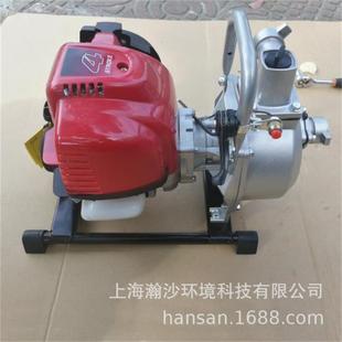 GX35手提式 汽油水泵1寸水泵清水泵