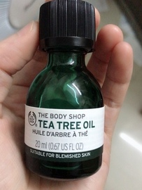 英国The body shop美体小铺TBS茶树精油植物痘印粉控油精华20ml