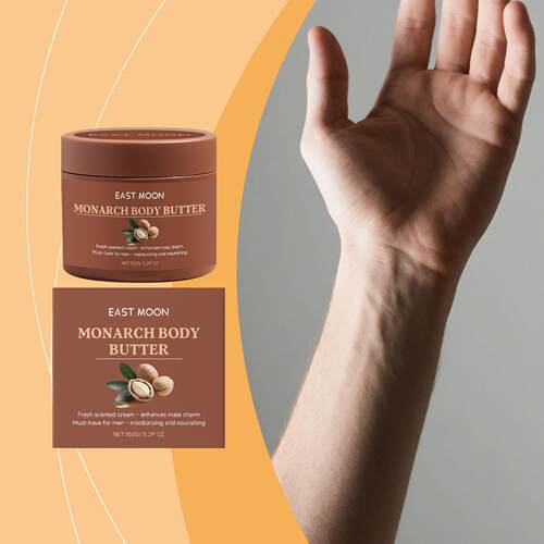 EAST MOON Men's Moisturizing Cream - A gentle, hydrating, an