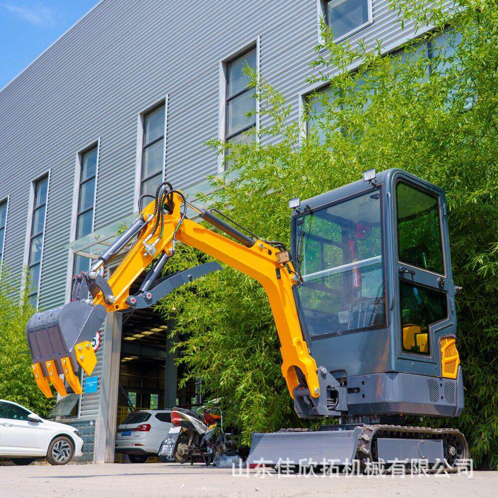 工厂发货挖掘机吨履带式挖土机驾驶室冷暖空调多功能家用小挖机