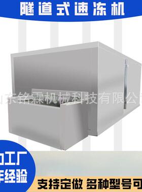 供应大型速冻汤圆隧道式速冻连续式海鲜丸子速冻设备莴苣速冻装置