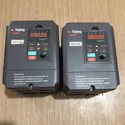 拆机誉强变频器YQ3000F7-402P2G 2.2KW 380V 测试包好 现货实物