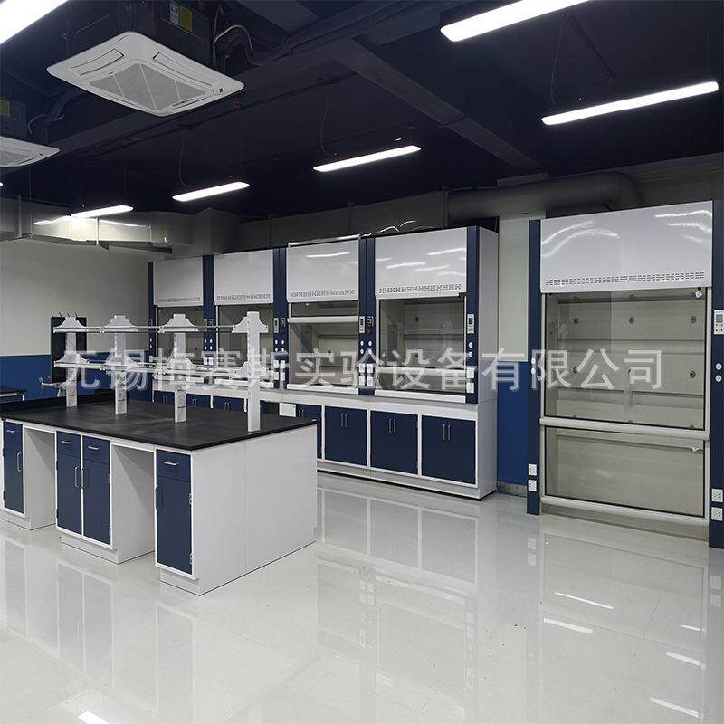 无锡全钢通风柜PP通风橱步入式通风柜防水材料实验室设计装修