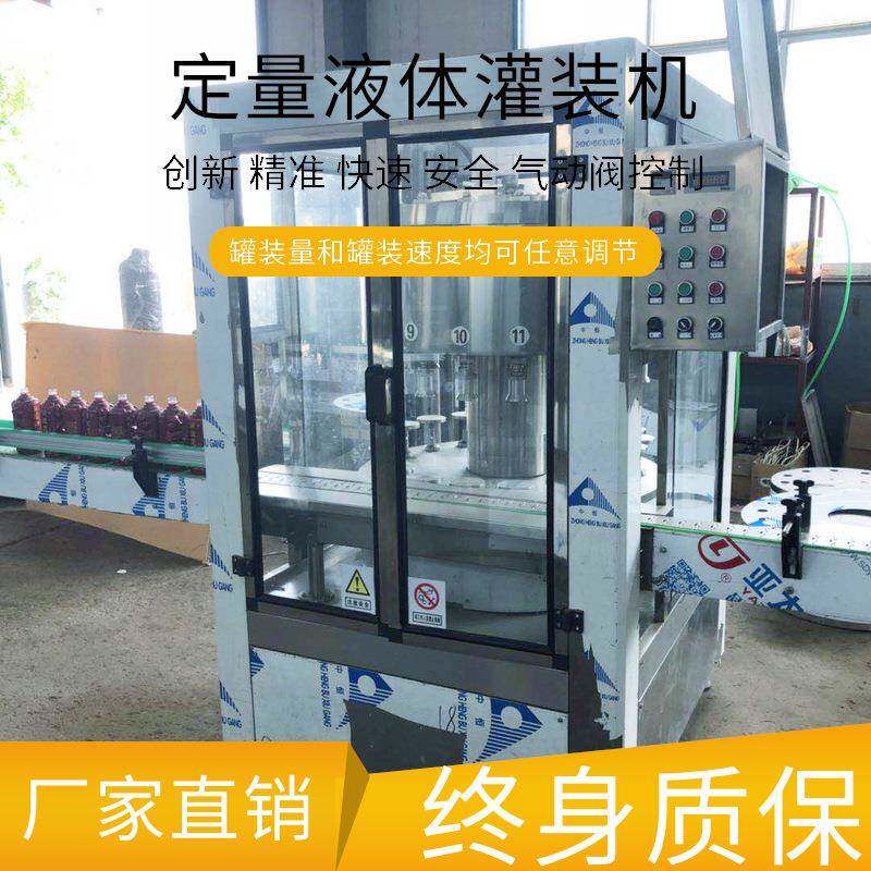 自动液体定量灌装机白酒红酒葡萄酒饮料罐装设备
