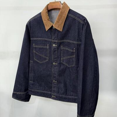 Men's Vintage Reissue Denim Jacket with Sherpa
