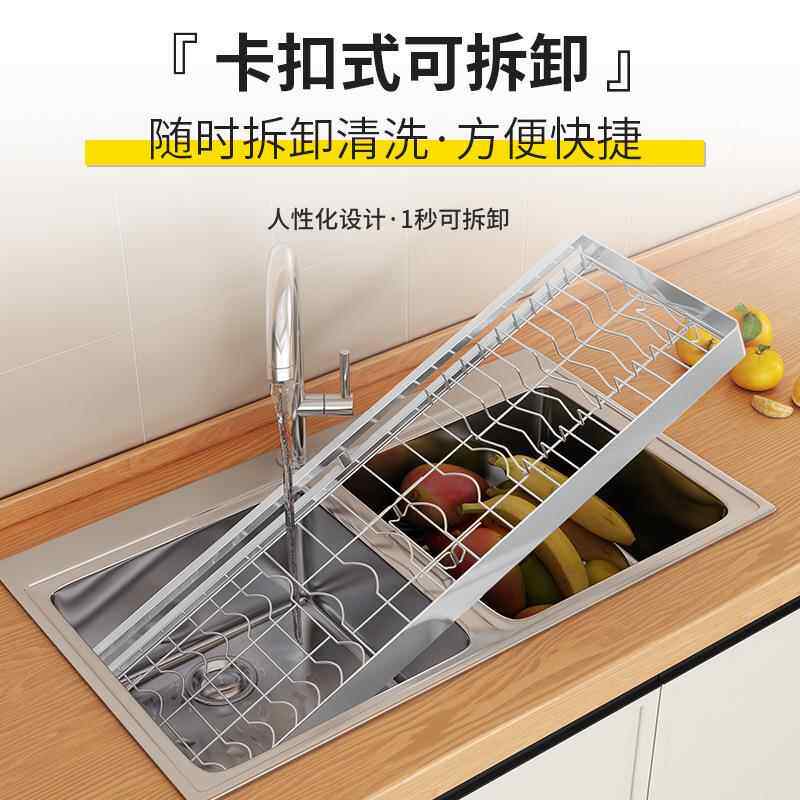 厨房置物架壁挂免打孔不锈钢碗架沥水架小号墙上小尺寸碗碟收纳架