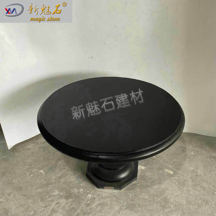 网红店咖啡厅奶茶店室内水泥小圆桌休闲桌小户型矮款混凝土茶几