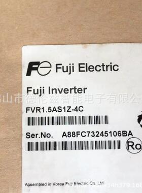 【议价】fvr1.5as1z-4c 变频器全新包装现优惠议价【现货】