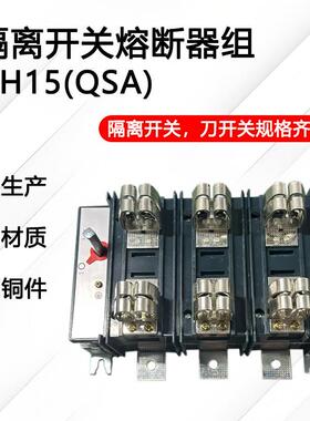 HH15（QSA）-630/3隔离开 关熔断器组400A630A800A电容柜刀熔开