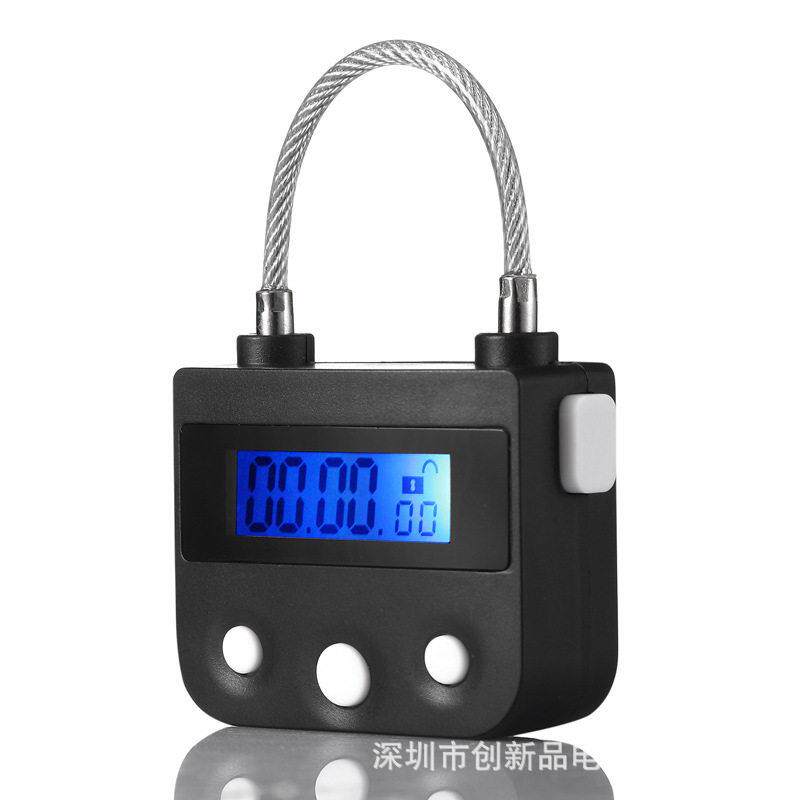 防上瘾充电电子定时锁可设置任意时间定时计时完成自动开锁