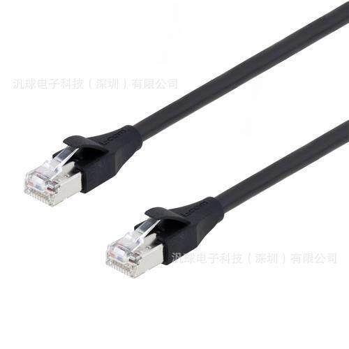 L-COM TRD855HFB-M 各型号可提供 超5类编织屏蔽高柔性跳线 现货