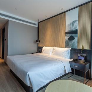 桔子酒店家具标间全套设计连锁店酒民宿实床木公寓标家具002间全