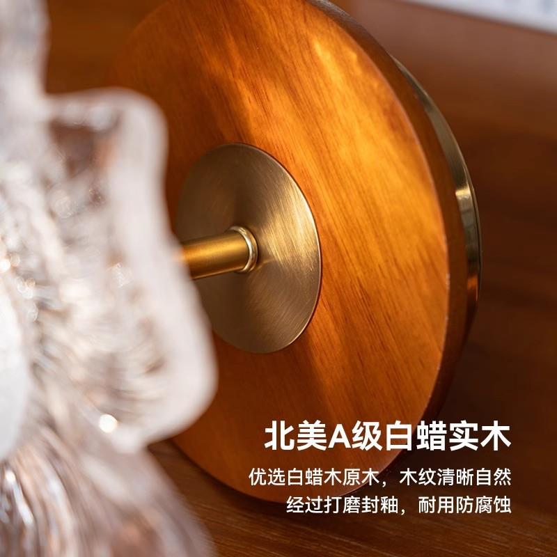 法式轻奢入户玄关灯走廊过道灯复古中古进门灯宋代美学阳台吸顶灯