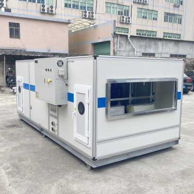 式空气中央空调恒温组合式净化处理新风气组柜风机卧式冷恒湿换