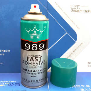 饰线条相框组角拼接木工快速组合胶水 宝冠989粘接实木门板MDF板装