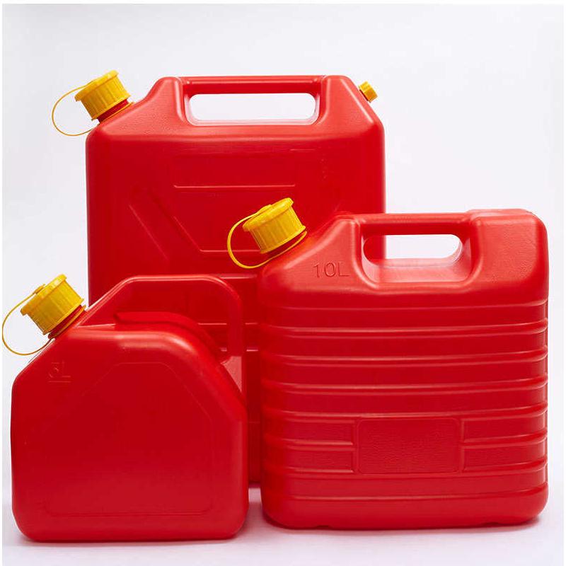 塑料加厚汽油桶5升10L20升摩托车汽车柴油桶水桶HDPE油箱食用油桶