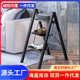 羽珍登高家用多功能折叠梯子加厚铝合金人字梯花架三步楼梯小梯凳