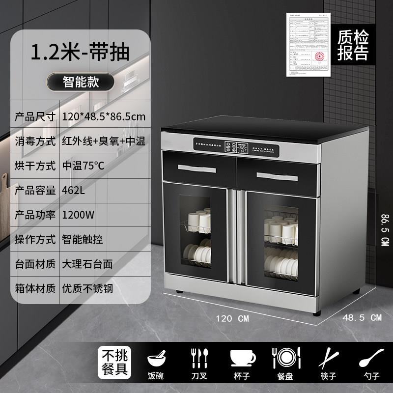 商用消毒柜大盘钢容量不锈大理多石台面嵌入式家用功能DLSPM180配