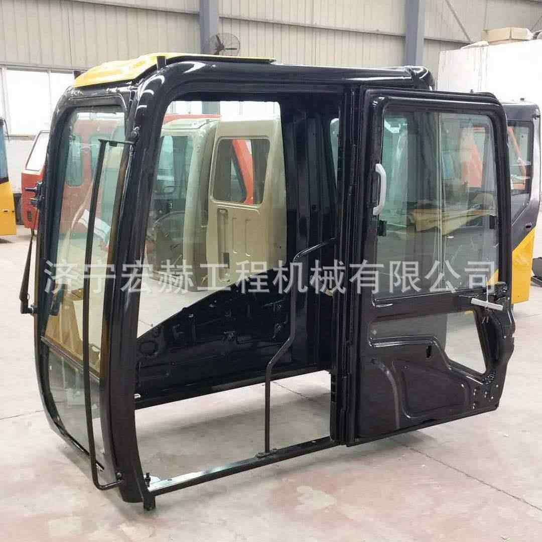 E324DE325D挖机驾驶室1527边门掘玻边门锁璃内饰座椅全车配件