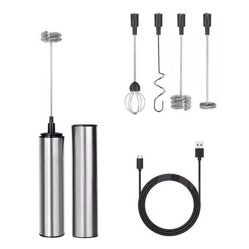 牛奶咖啡打泡器电动家用鸡蛋搅拌器奶盖打发奶泡器手持迷你奶泡机