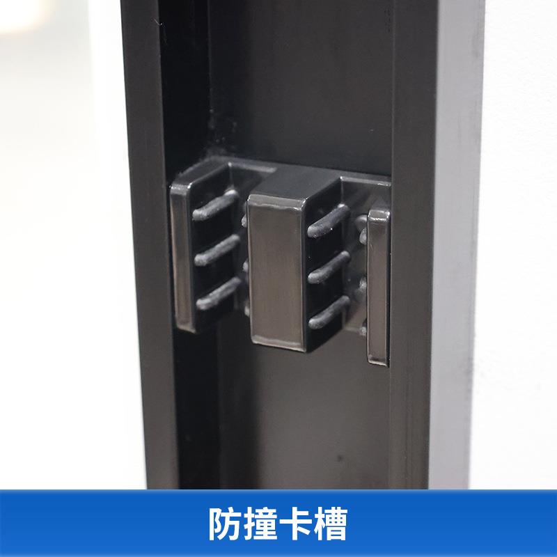 简艺极窄浴淋房一字型隔断浴室璃L6650门干湿分生离卫间浴屏玻风