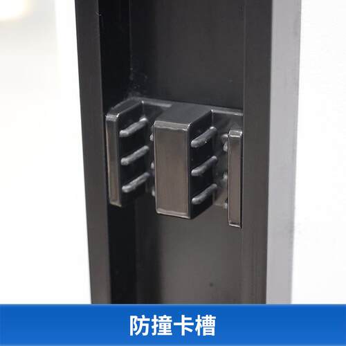 简艺848极窄淋浴房一型字浴隔断璃室玻门干湿分离卫生间浴屏风淋