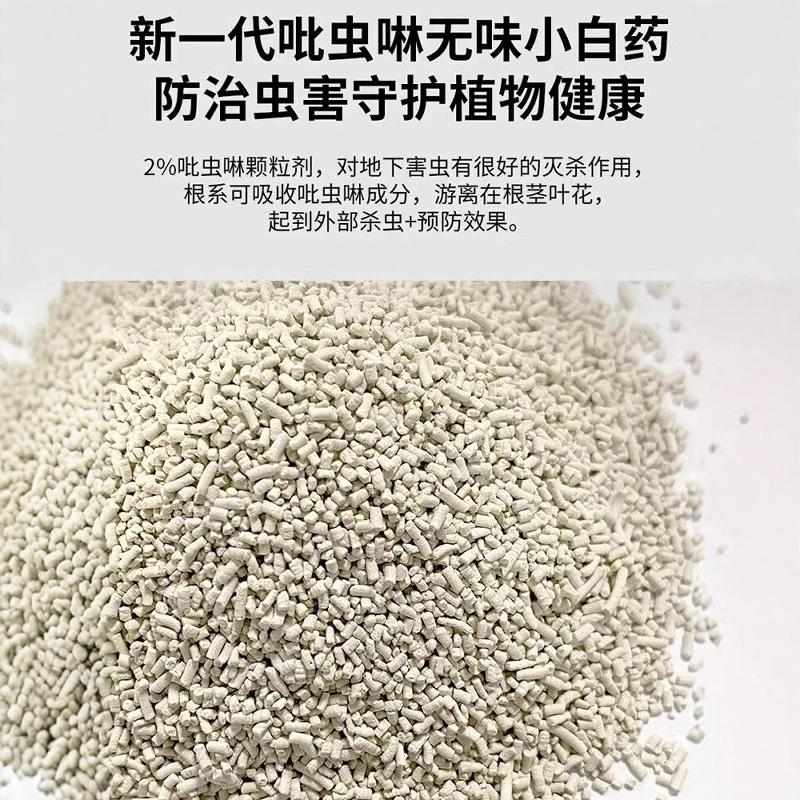 吡白药肉花盆虫防虫防虫啉蚜虫多花卉药土壤植物颗粒杀虫剂家用小