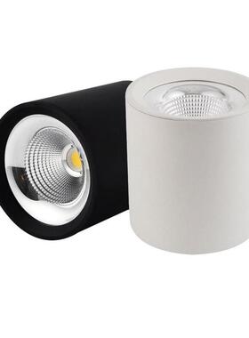 led明装筒灯10w15w25w35w45w圆形酒店商场家用明装筒灯服装店筒灯