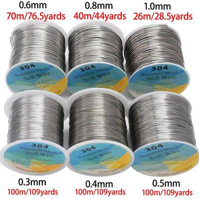 20 22 24 28Gauge Stainless Steel Wire for Jewelry Making DIY