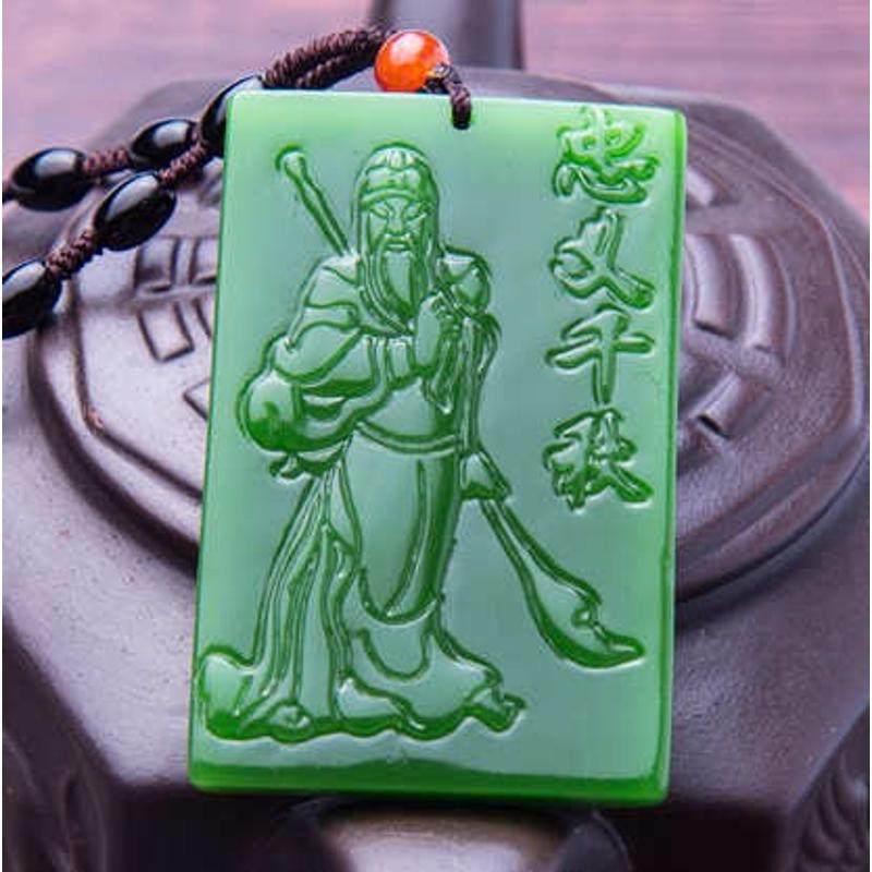关公吊坠 菠菜绿外蒙玉关云长武 开男士关公玉牌批发,家居饰品,装饰摆件,淘宝优惠券,粉丝福利购,淘宝优惠卷