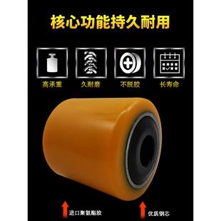 电动叉车承重轮85X100永恒力EJE1/EJC堆垛车承载前轮堆高车配件