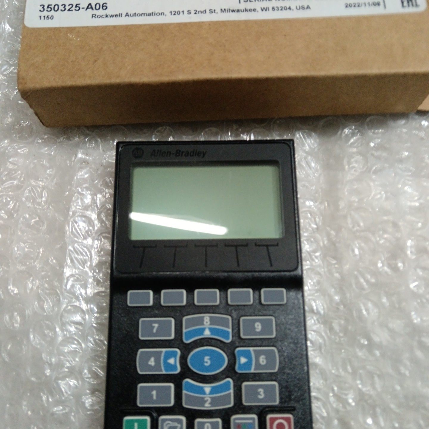 全新罗克韦尔变频器面板：20-HIM-A6 ，全新未开封，侧