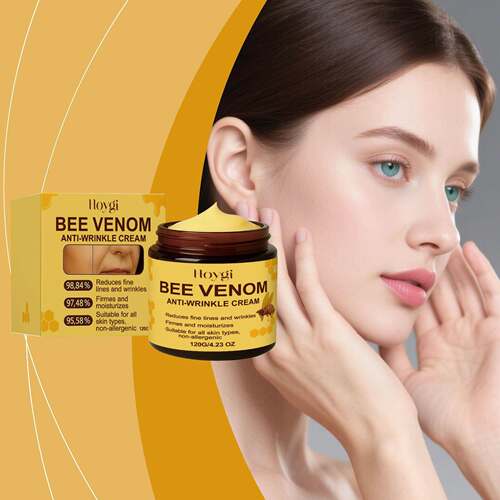 HOYGI Bee Venom Skincare Cream - Gentle Formula for Daily Re