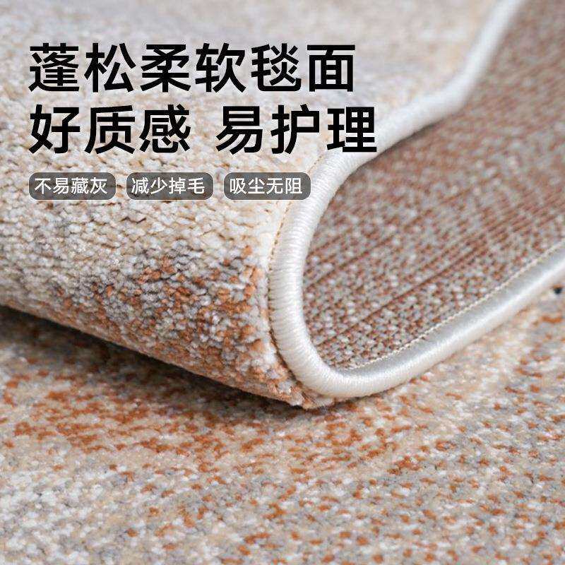 威尔顿机织客厅大地毯防水丙纶别墅轻奢高级沙发卧室床边耐脏地毯