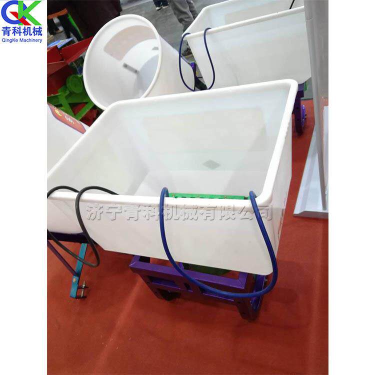 电动草种籽抛洒机 手扶拖拉机前置肥料撒播机 后悬挂式撒肥工具