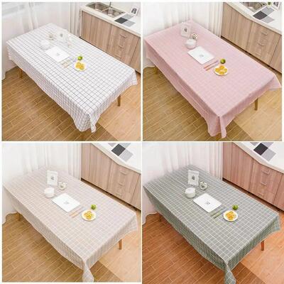 Large Rectangle Table Cover Cloth Wipe Clean Party Tableclot