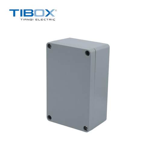 TIBOX户外防水铸铝接线盒 轨道交通配电壳体 可开孔制作IP66