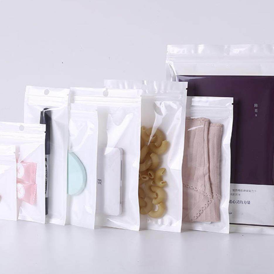 珠光膜阴阳骨袋半透明塑料袋手机壳包装袋胶袋大量现货 自封袋