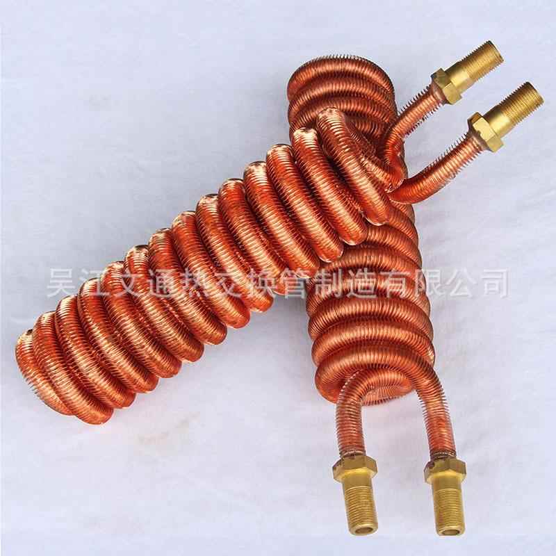 减机管翅片管盘管冷泵却器WT-001~真空翅速片盘管散热器齿轮箱换